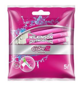 Wilkinson Sword Extra 2 Beauty ერთჯერადი საპარსი, 5 ცალი