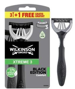 Wilkinson Sword Xtreme 3 ერთჯერადი საპარსი, 4 ცალი