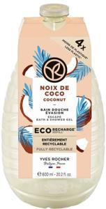 Yves Rocher Coconut Eco-Refill შხაპ-გელი 600 მლ