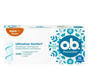 o.b. ProComfort Super ტამპონი 4 წვეთიანი