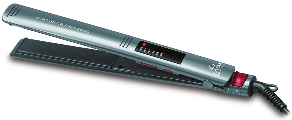 თმის უთო Gama GI0209 Elegance Hair Straightener Silver