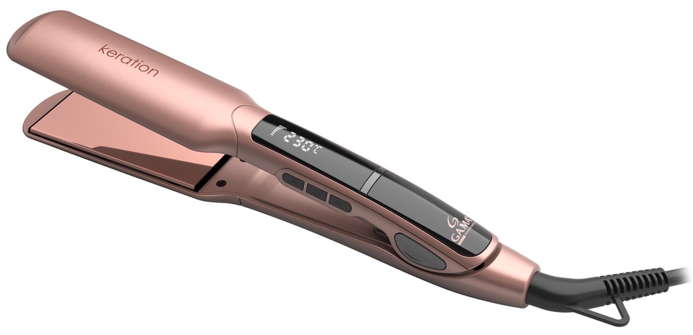 თმის უთო Gama GI3033 X Wide Hair Straightener Pink