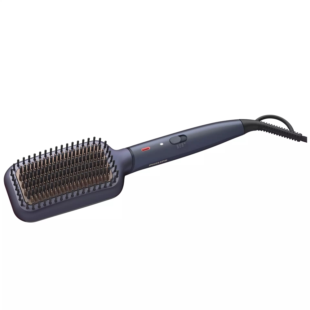 თმის უთო Philips BHH885/00 Heated Straightening Brush Blue