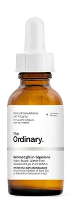 The Ordinary Retinol 0.5% in Squalane სახის შრატი 30 მლ