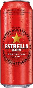 Estrella Damm, ლაგერი, გაფილტრული ლუდი, 500 მლ.