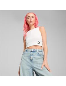 მაისურები PUMA - CLASSICS Ribbed Crop Top