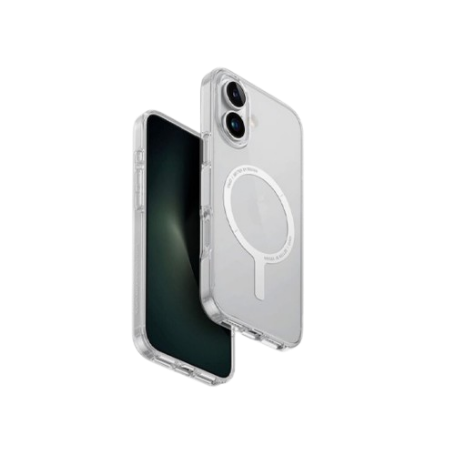 Uniq Hybrid Magclick Charging Clario Iphone 16 Clear