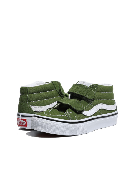 ბავშვის სპორტული ფეხსაცმელი VANS - SK8-Mid Reissue V COLOR THEORY PESTO