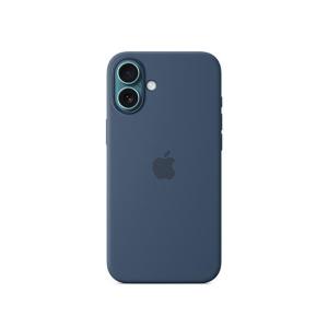 Apple iPhone 16 Plus Silicone Case with MagSafe MYYA3ZMA Denim