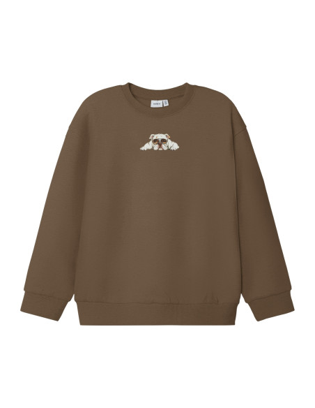 ბავშვის ჯემპრი/ჟაკეტი NAME IT - NKMNAKRAVE LS RLX SWEAT BRU