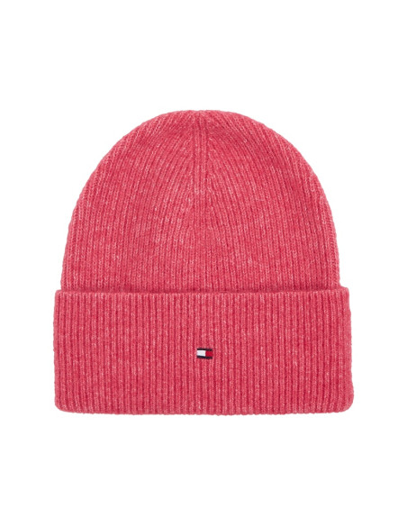 ქალის ქუდი Tommy Hilfiger - ESSENTIAL FLAG FUZZY BEANIE