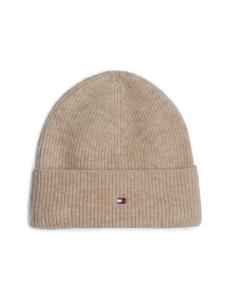 ქალის ქუდი Tommy Hilfiger - ESSENTIAL FLAG FUZZY BEANIE