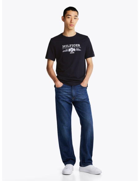 მაისური Tommy Hilfiger - HILFIGER CREST EMRBO TEE