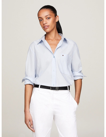 პერანგი Tommy Hilfiger - ESSENTIAL COTTON EASY FIT SHIRT