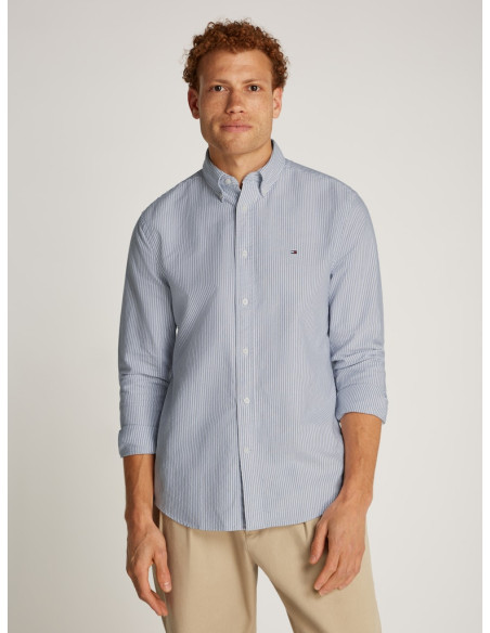 პერანგი Tommy Hilfiger - HERITAGE OXFORD STRIPE RF SHIRT