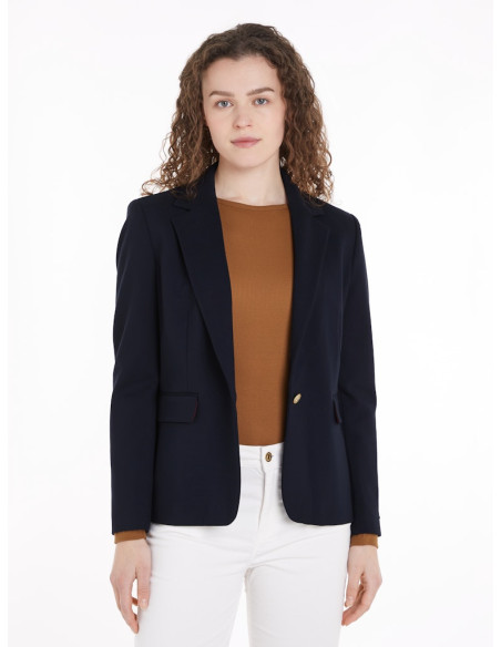 პიჯაკი Tommy Hilfiger - PUNTO GOLD BUTTON SLIM SB BLAZER