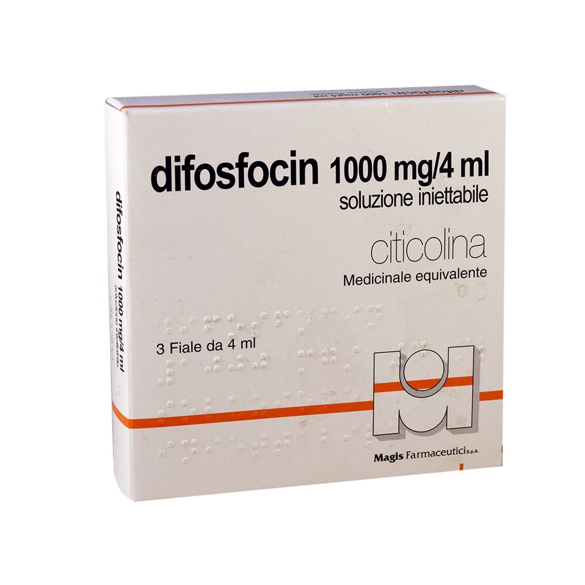 Difosfocin - დიფოსფოცინი 1000მგ/4მლ 3 ამპულა