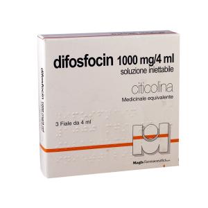 Difosfocin - დიფოსფოცინი 1000მგ/4მლ 3 ამპულა