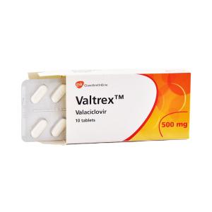 Valtrex - ვალტრექსი 500მგ 10 ტაბლეტი