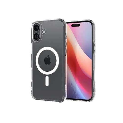 Spigen Crystal Hybrid MagFit Case For Apple Iphone 16 Plus ACS08096 White