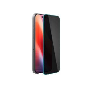 Spigen Glass Privacy Screen protector EZ Fit For Apple Iphone 16 Pro AGL07936 Black