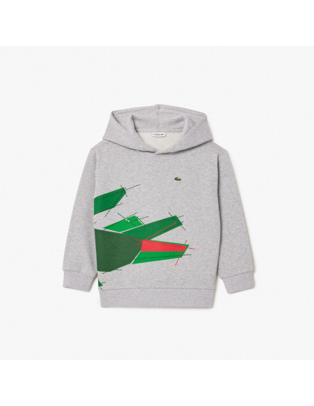 ბავშვის ჯემპრი/ჟაკეტი Lacoste - Oversized Hoodie