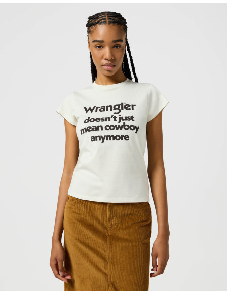 მაისურები Wrangler - SHRUNKEN BAND TEE