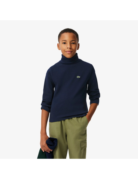 მაისური Lacoste - Cotton Roll Neck T-shirt