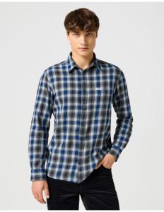 პერანგი Wrangler - 1 PKT INDIGO SHIRT