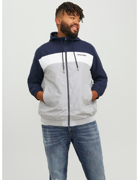 კაცის ქურთუკი Jack&Jones - JJERUSH HOOD BOMBER NOOS