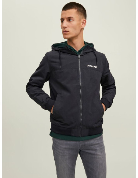 კაცის ქურთუკი Jack & Jones - JJERUSH BLOCKING HOOD BOMBER NOOS