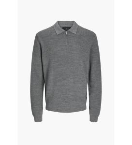 კაცის სვიტერი Jack&Jones - JPRBLABUSHWICK AXEL KNIT HALF ZIP