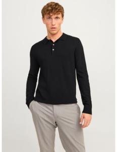 კაცის სვიტერი Jack&Jones - JPRBLAWILLIAM KNIT POLO LS