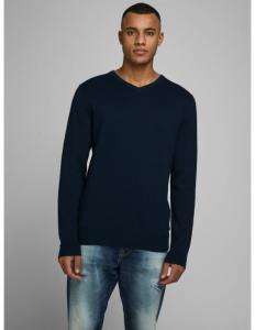 კაცის სვიტერი Jack &  Jones - JJEBASIC KNIT V-NECK NOOS