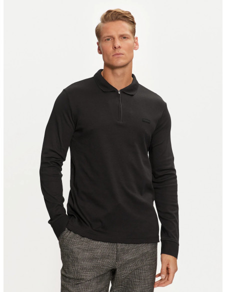 კაცის სვიტერი CALVIN KLEIN - LIQUID TOUCH WELT ZIP LS POLO
