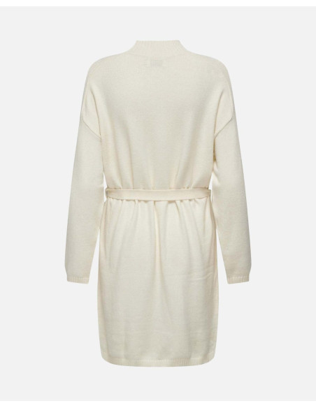 კაბა ONLY - ONLLEVA LS BELT DRESS EX KNT