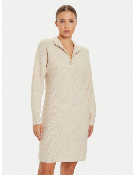 კაბა ONLY - ONLTOKYO L/S ZIP DRESS KNT