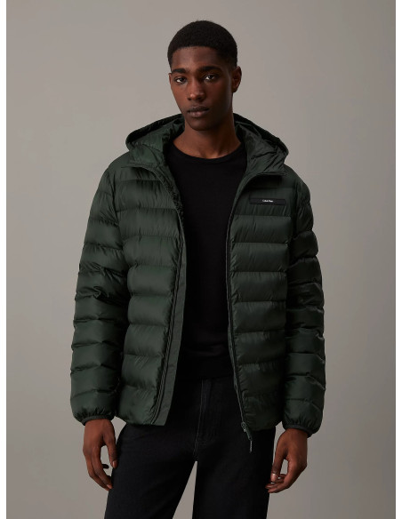 კაცის ქურთუკი CALVIN KLEIN - RECYCLED HOODED PUFFER JACKET