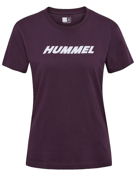 მაისურები HUMMEL - hmlELEMENTAL LOGO ბამბა TEE WOMAN