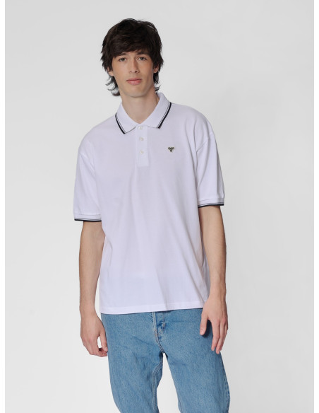 მაისურები HUMMEL - hmlLOOSE POLO SHIRT S/S BEE