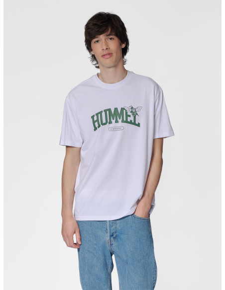 მაისურები HUMMEL - hmlLOOSE TEE S/S UNIVERSITY BEE
