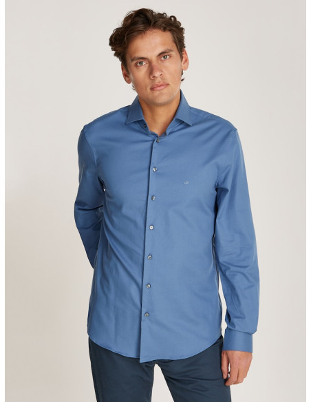 პერანგი CALVIN KLEIN - TWILL EASY CARE REGULAR SHIRT