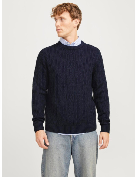 კაცის სვიტერი Jack&Jones - JPRBLUDIOGO CABLE KNIT PACK