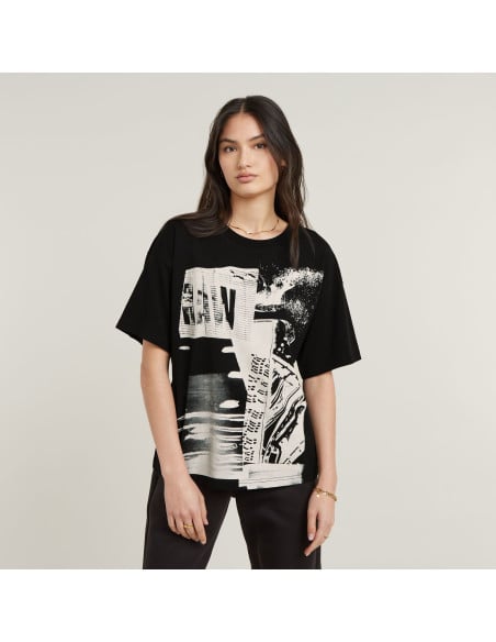 მაისურები G-Star Raw - Multi print loose r t wmn