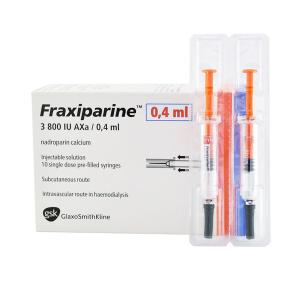 Fraxiparine - ფრაქსიპარინი(ჰეპარინი)0.4მლ. 1 მზა შპრიცი