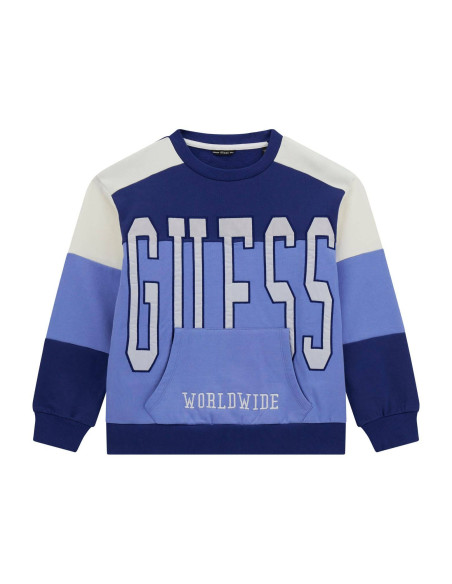 ბავშვის ჯემპრი/ჟაკეტი GUESS - OVERSIZE SS T-SHIRT V NECK