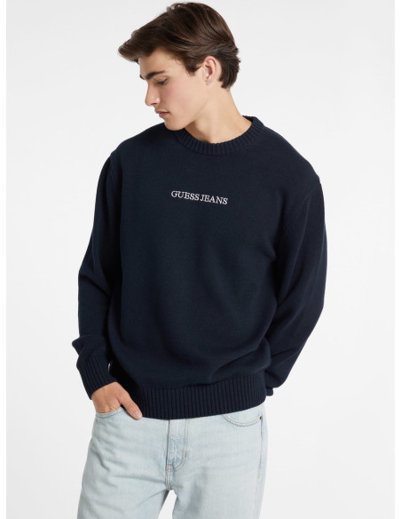 კაცის სვიტერი GUESS - GJ LS CN GUESS J EMB SWTR