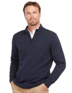 კაცის სვიტერი Barbour - barbour essential tisbury half zip knitted jumper