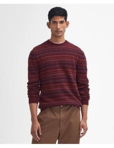 კაცის სვიტერი Barbour - barbour orkney fair isle crew neck sweater