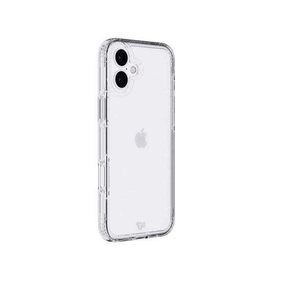 Ovose UltraSlim Case Unique Skid Series Apple Iphone 16 Plus With Camera Holes Transparent